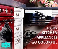 When you bring color into your kitchen, it adds a splash to your decor. Brights Pastels And Neutrals Luxury Colorful Kitchen Appliances