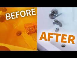 How to remove iron stains from the bath and shower? How To Remove Rust From Your Bathroom Easy Way Youtube