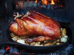 Fire Roasted Duck Pheasant With Red Currant Jelly Best Duck Recipe Currant Jelly Red Currant Jelly Recipe
