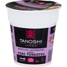 Tanoshi Tanoshi Cup Nouilles Porc Tonkotsu 65g Pas Cher A Prix Auchan