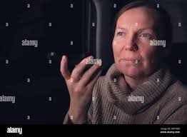 40s car woman hi-res stock photography and images