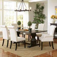 Expanding circular dining table in walnut. Coaster Parkins 7pc Dining Room Group Value City Furniture Dining 7 Or More Piece Sets