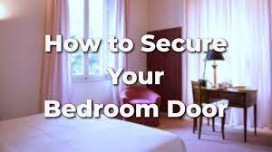 The doors from the master bedroom to the master bath are sliding doors. 5 Best Ways To Secure A Bedroom Door Dailyhomesafety