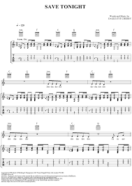 5 / 5 16 мнений. Save Tonight Digital Sheet Music Eagle Eye Cherry Sheet Music