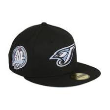 Exclusive New Era 59fifty Toronto Blue Jays 30th Anniversary 2004 Light Blue Uv Hat Black New Era 59fifty New Era Hats