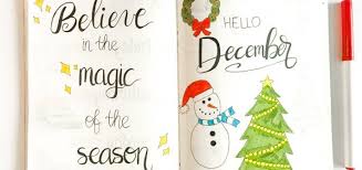 Gte inspiration to set up your bullet journal. December Bullet Journal Setup Archives Andrea Peacock