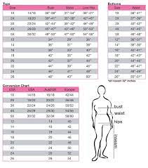 Junior Plus Sizing Chart Body Size Chart Size Chart Embroidered Top
