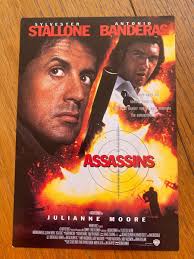 ASSASSINS Japan PRESSBOOK + flyer Sylvester STALLONE Antonio BANDERAS  J.MOORE