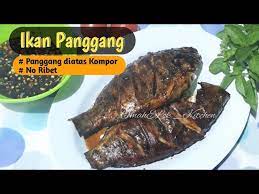 Belanja kompor panggangan sate, ayam bakar, ikan bakar, sosis bakar, ropang, dll. Cara Panggang Ikan Di Kompor Gas Youtube
