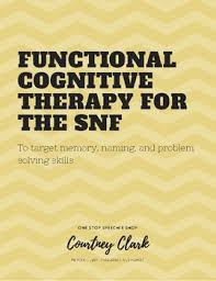 Printable word games for dementia patients printable word games. Functional Cognitive Therapy For The Snf By One Stop Speechie Shop