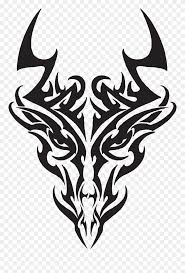 See more ideas about tribal dragon tattoos, tattoos, tribal dragon tattoo. Tribal Dragon Face Simple Drawing Dragon Tattoo Clipart 5277545 Pinclipart