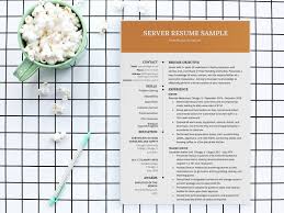 Hunting for jobs as a server, as anywhere else, takes both determination and look for a template that's appropriate for your industry. Free Server Restaurant Resume Template With Sample Text