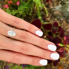 Nothing Better Than A Floating Diamond Engagement101 Houstondiamondgirl Lindsey Big Engagement Rings Wedding Rings Oval Rose Engagement Ring