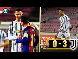 Ronaldo was full of energy and drive throughout the contest, constantly tracking back and even dispossession rival lionel messi on one occasion. Barca Juve 0 3 La Juventus Torpille Barcelone Et Fini 1er Double De Ronaldo Youtube