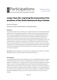 Be careful when entering in these codes, because they need to be spelled exactly as they are here, feel free to copy and paste these codes from our website. Pdf Larger Than Life Exploring The Transcultural Fan Practices Of The Dutch Backstreet Boys Fandom