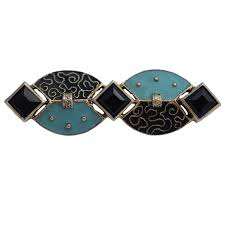 Theodor Fahrner Art Deco Brosche Aus Silber Email Joyas Broches Deco