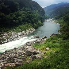 Sit back, relax and enjoy the sights and sounds of the river that runs through my town. Japan Shikoku Yoshinoriver River Japan Shikoku