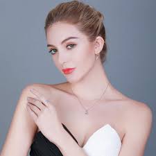 Kaufe UMCHO Himmelblauer Topas 925 Sterling Silber Schmuckset zum Preis ab  19