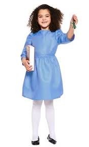 Nancy drew, for example, is wearing a belt in her hair because we couldn't find a headband. Roald Dahl Miss Trunchbull Child And Teen Costume Party Delights
