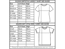 Gildan Softstyle T Shirt Size Chart Rldm