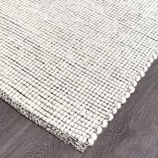 Black And White Wool Rug Aleda Felted Wool Rug By Rug Culture Zanui In 2020 Scandi Rug Grey Wool Rugs Black White Rug