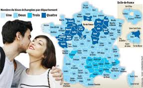L'importance de la recherche en france. France Une Deux Trois Ou Quatre Bises Une Carte Pour S Y Retrouver Insolite Levif