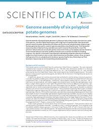 PDF) Genome assembly of six polyploid potato genomes