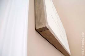 Then the formula for your board lengths is: Simple Wood Frame For A Canvas Unoriginal Mom