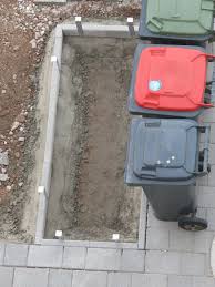 Marz 2016 Fix Fertig Haus Randsteine Mulltonnenbox Haus Und Garten