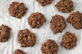 No Bake Cookies Without Peanut Butter Recipe In 2021 No Bake Cookies Baking Recipes Cookies Chocolate Oatmeal Cookies