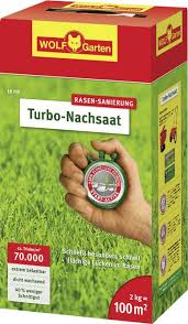 Ideal zur sicheren keimung ist ein guter bodenkontakt des saatgutes durch flaches einrechen oder einkehren. Wolf Garten 3826040 Turbo Lawn Seed Lr 100 Conrad Com