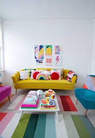 Contemporary armchairs, so comfortable they may cause drowsiness. Yellow Sofa And Colourful Armchairs With A Personal Service From Sofa Com