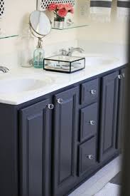 Gray Favorite Paint Colors Painted Vanity Bathroom Painting Bathroom Cabinets Blue Bathroom Vanity