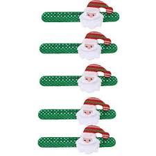 Cute christmas snowman cupcake and cake toppers. Kids Christmas Secret Santa Claus Gift Slap Watch Favors Kids Ornament Dp 2 89 Picclick Uk