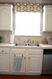 Life At Our House The Kitchen Reveal Living Room Blinds Kitchen Blinds Fabric Diy Blinds