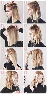 How To Style A Lob Or A Bob Hair Styles Medium Hair Styles Lob Styling