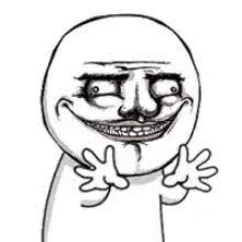 Pin On Face This trolling meme emoticon character hides himself behind a normal and ordinary face but reveals his identity after his trolling. pin on face