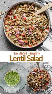 Lentil Salad Recipe Lentil Dishes Lentil Side Dish Recipe Lentil Side Dish