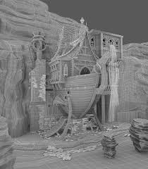 Pin By Elizabeth Bess On Environment 3d Environment Concept Art Environmental Art Environment Design