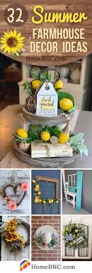 There's nothing like a lovely sunflower to brighten up a scene…big, luscious and extravagant…there is no mistaking the personality they can bring to an environment! 32 Best Summer Farmhouse Decor Ideas And Designs For 2021