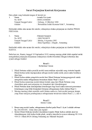 Mar 03, 2020 · contoh surat perjanjian kerjasama usaha perorangan. Contoh Surat Perjanjian Kerjasama Sederhana Doc
