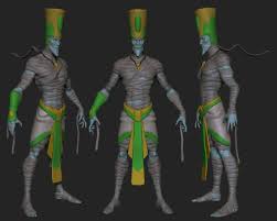 Rath Mummies Alive Diogo Reis Art Series Character Design 90s Cartoons