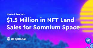 1 5 Million In Nft Land Sales For Somnium Space