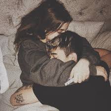 Couples who sleep on opposite sides of the bed may be independent but still, have an otherwise healthy relationship. I Need Your Warm Hug Lovely Relationship Facebook