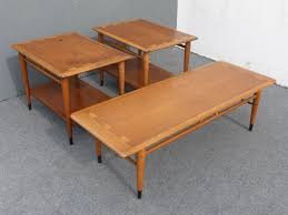 Vintage Lane Acclaim Mid Century Coffee Table Pair End Tables Danish Eames Mid Century Coffee Table Early American Furniture End Tables