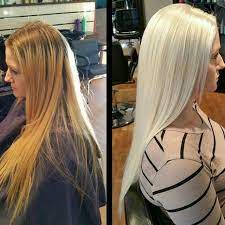 Transformation Tuesday Kick Brass To Icy White By Tialogan00 Btcpics Btcapproved Have A Transforma Hair Stylist Tips Ice Blonde Hair Blonde Hair Boy