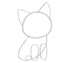 Всё найдено на просторах интернета. Anime Cat Sketch At Paintingvalley Com Explore Collection Of Anime Cat Sketch