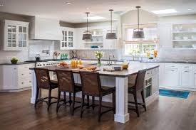 While smaller kitchen islands may be only able to accommodate two seats. Large Kitchen Islands Seating Storage Cabinets Chairs Shelves Drawers Faucets Flowers Stove Beach Style Fabulously Cool Freshsdg