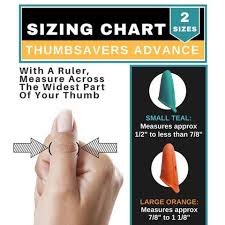 the rule of thumbs sizing your thumbsaver thumbsavers