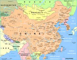 All cities of china on the maps. Physical Map Of China 2004